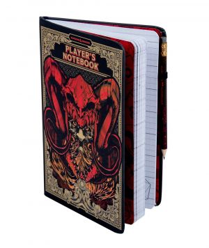 Dungeons and Dragons: Words Are The Mightiest Weapon Notebook and Pencil
