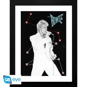 David Bowie: "Lets Dance" Framed Print (30x40cm) Preorder