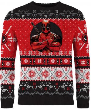 Deadpool: Once Upon A Deadpool Ugly Christmas Sweater/Jumper
