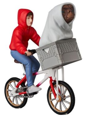 E.T. the Extra-Terrestrial: E.T. & Elliot Bicycle UDF Series Mini Figure (9cm) Preorder