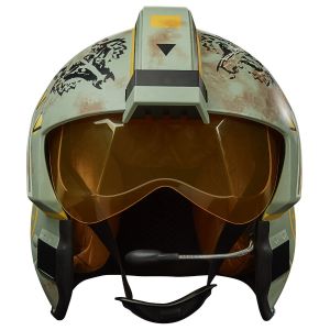 Star Wars: The Mandalorian Black Series Trapper Wolf Electronic Cosplay Helmet Preorder