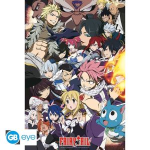 Fairy Tail: Fairy Tail VS other guilds Poster (91.5x61cm) Preorder
