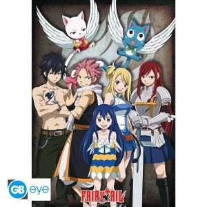 Fairy Tail: Poster Maxi 91,5x61Groepsposter (91.5x61cm) Voorbestelling