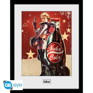 Fallout: "Nuka Cola" ingelijste print (30x40cm) Voorbestelling