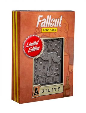 Fallout: Agility Limited Edition Metal Perk Card