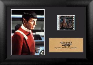 Star Trek: II The Wrath of Khan Mini Framed Film Cell Preorder