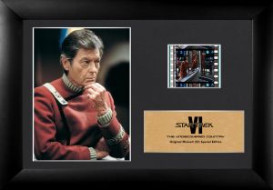 Star Trek: VI The Undiscovered Country Mini Framed Film Cell Preorder