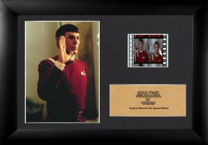 Star Trek: IV The Voyage Home Mini Framed Film Cell Preorder