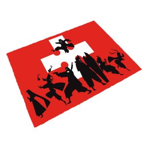 Fire Force: Logo-Fußmatte Rot (40 cm x 60 cm) Vorbestellung