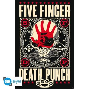Five Finger Death Punch: Knucklehead-poster (91.5 x 61 cm) Voorbestelling