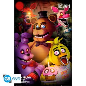 Five Nights At Freddy's : Affiche de groupe (91.5x61cm) Précommande