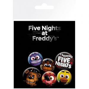 Cinq nuits chez Freddy's : Pack de badges mixtes