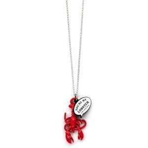 Friends: You're My Lobster Necklace (Red enamel) Preorder