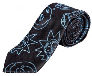 Rick and Morty: Faces Necktie