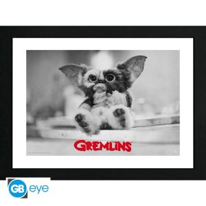 Gremlins: "Gizmo" ingelijste print (30x40cm) Voorbestelling
