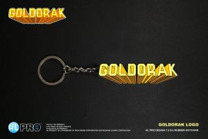 Grendizer: Goldorak Logo Rubber Keychain (7cm) Preorder