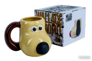 Wallace And Gromit: Gromit Heat Change Shaped Mug