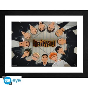 Haikyu!!: "Karasuno Fight" Framed Print (30x40cm) Preorder