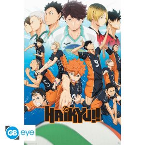 Haikyu!!: Key art seizoen 1 poster (91.5x61cm) Voorbestelling