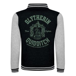Harry Potter: Slytherin Quidditch Varsity Jacket