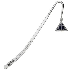 Harry Potter: Deathly Hallows Bookmark (Silver Plated) Preorder