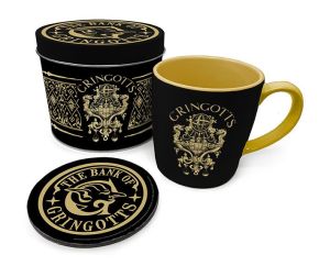 Harry Potter: Gringotts Mug with Coaster