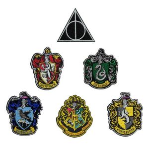 Harry Potter: House Crests Patches 6-Pack Preorder