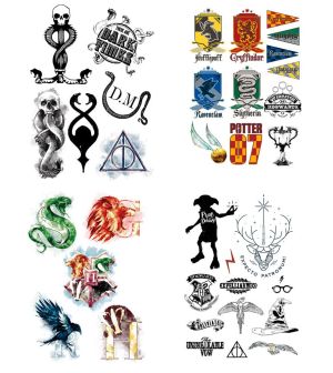 Harry Potter : Précommande d'un ensemble de tatouages ​​temporaires