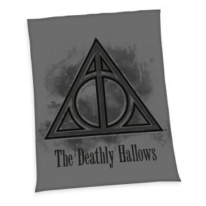 Harry Potter: The Deathly Hallows Fleece Blanket (150cm x 200cm) Preorder