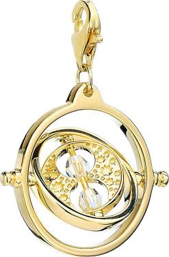Harry Potter: Time Turner Charm (Gold Plated) Preorder