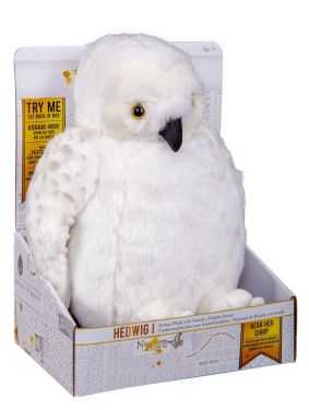 Harry Potter: Swoop And Deliver Hedwig Puppet Plush with Sounds