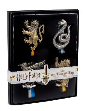 Harry Potter: House Mascot Christmas Tree Ornaments