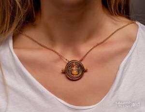 Harry Potter: Time After Time Spinning Time Turner Necklace