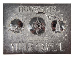 Harry Potter: Limited Edition .999 Silver Plated Yule Ball Ticket