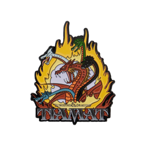 Dungeons & Dragons: The Cartoon 40th Anniversary Tiamat Pin Badge Preorder