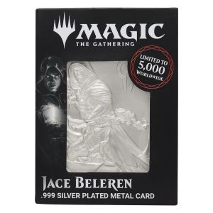 Magic The Gathering: Jace Beleren Limited Edition .999 Silver Plated Metal Collectible