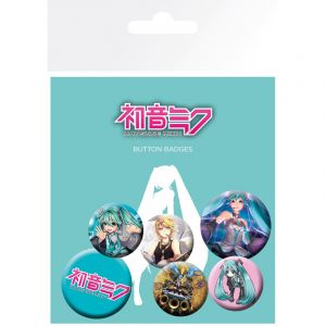Hatsune Miku : Précommande du pack de badges mixtes