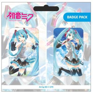 Hatsune Miku: Pin Badges 2-Pack Set A Vorbestellung
