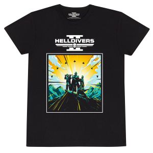 Helldivers 2: 2D-kunst en logo (T-shirt)