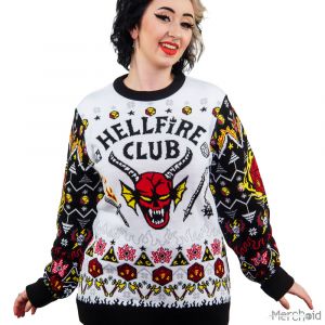 Stranger Things: Hellfire Club Christmas Sweater