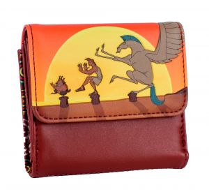Hercules: 25th Anniversary Sunset Loungefly Zip Around Wallet