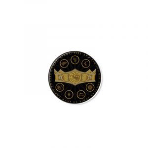 Game of Thrones House of the Dragon: Crown House Gold Enamel Pin