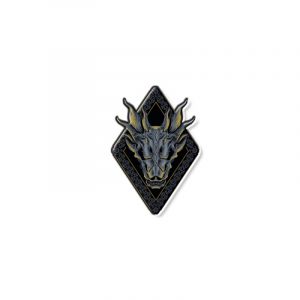 Game of Thrones House of the Dragon: Dragon Head Enamel Pin Preorder