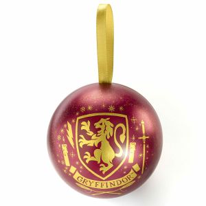 Harry Potter Charms Hedwig Dobby Buckbeak Glitter Hanging Tree Baubles (Set of 7) with Presentation Box - Christmas Decorations
