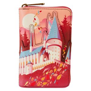Loungefly Harry Potter: Hogwarts Fall Zip Around Wallet
