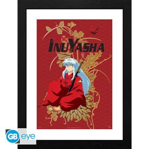 Inuyasha: "Inuyasha" ingelijste print (30x40cm) Voorbestelling