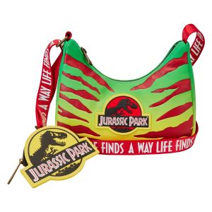 Loungefly Jurassic Park: 30th Anniversary Life Finds A Way Crossbody Bag