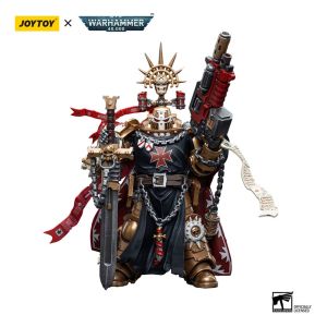 Warhammer 40,000: Figura JoyToy - Alto Mariscal Helbrecht de los Templarios Negros (escala 1/18) Reserva