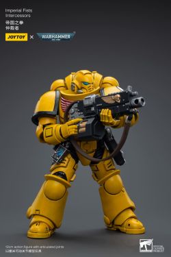 Warhammer 40,000: JoyToy Figure - Imperial Fists Intercessors (1/18 scale)