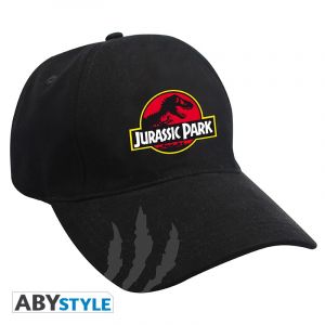 Jurassic Park: Logo Cap – Schwarz Vorbestellung